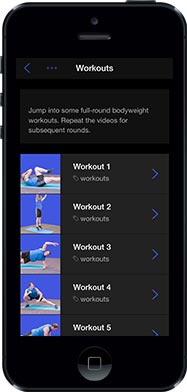Bodyweight app for iPhone & iPad