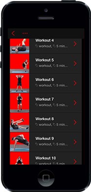 5 to 7 minute workout app for iPhone & iPad. Quick exercises for when life gets busy.